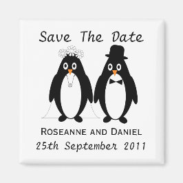 Íman Penguin Salve O Anúncio De Casamento De Data