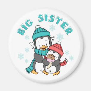 Íman Penguin Winter Big Sister