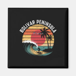 Íman Península Bolivar Texas Praia Surf