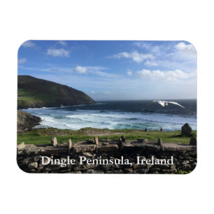 Íman Península do Dingle da praia de Coumeenoole, ím