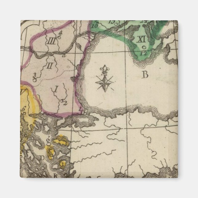 Íman Península dos Balcãs 3 (Frente)