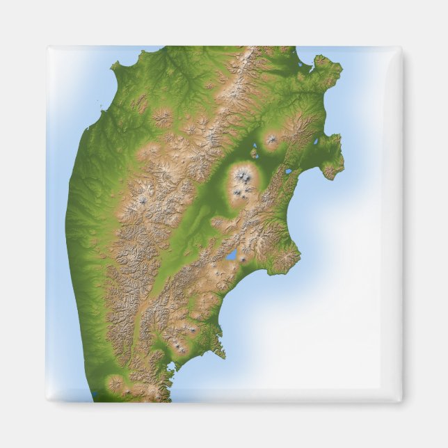 Íman Península Russa de Kamchatka (Frente)