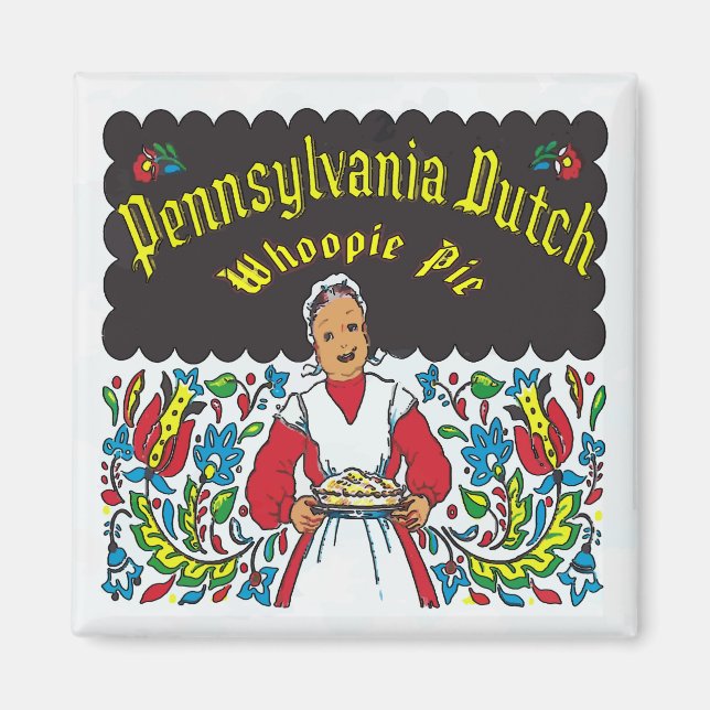 Íman Pennsylvania Dutch, Whoopie Pie (Frente)
