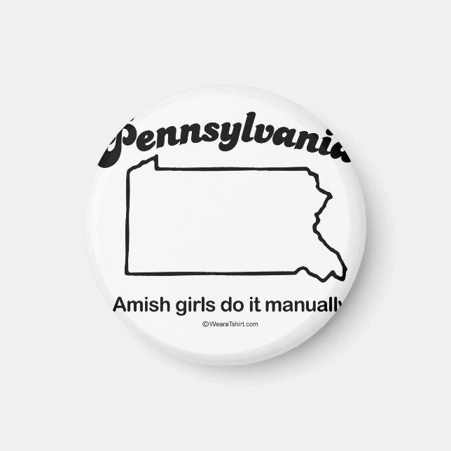 Íman PENNSYLVANIA - T-shirts "PENNSYLVANIA STATE MOTTO" (Frente)