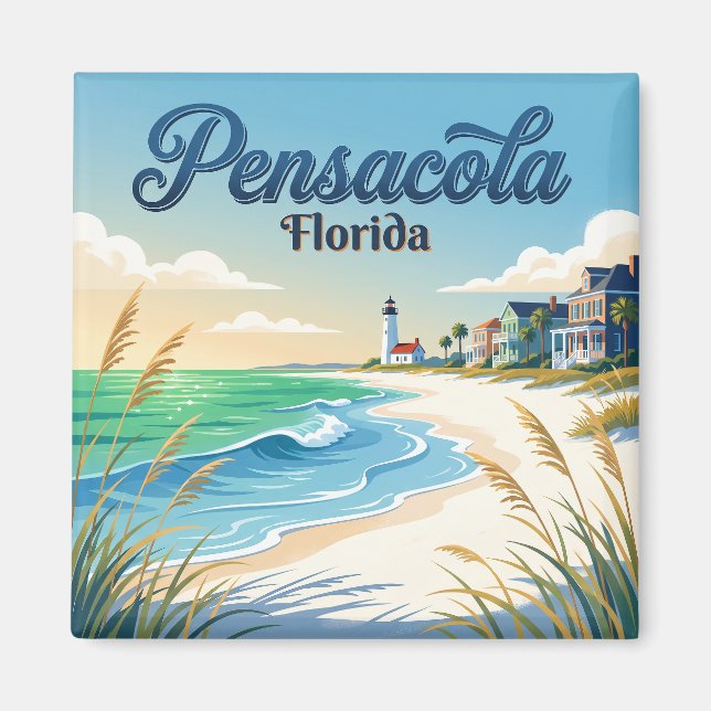 Íman Pensacola EUA (Frente)