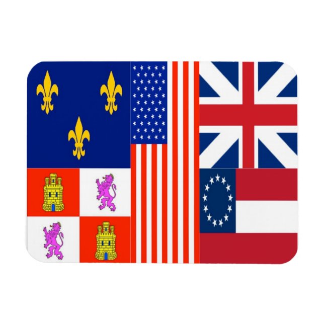 Íman Pensacola Flag (Horizontal)