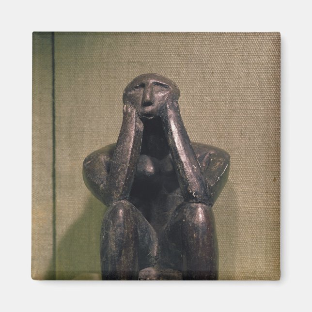 Íman Pensador de Cernovoda, Cultura Hamangia (Frente)