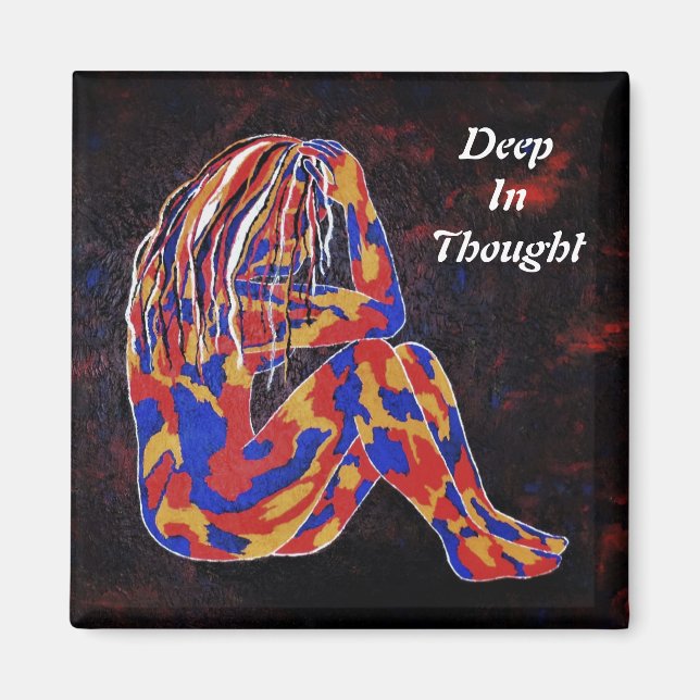 Íman Pensamento Profundo (Frente)