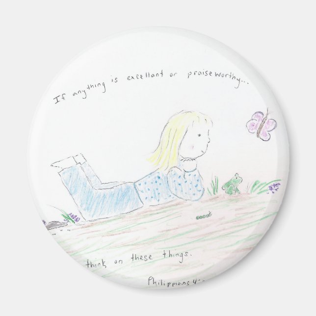 Íman Pensamentos positivos (Frente)