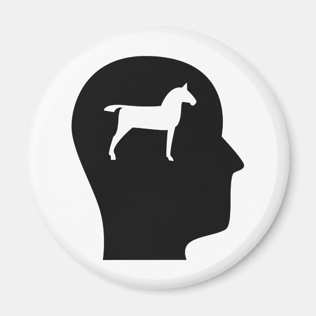 Íman Pensando Em Cavalos (Frente)