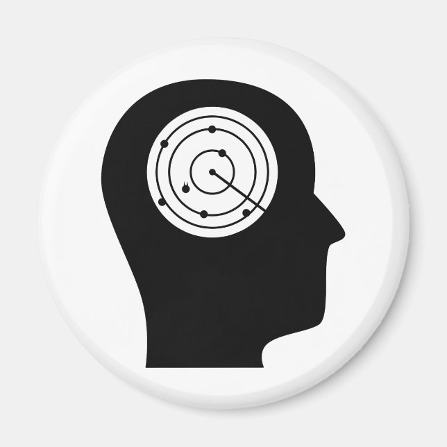 Íman Pensando No Controle De Tráfego Aéreo (Frente)