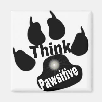 Íman Pense em magneta Pawsitive/pet