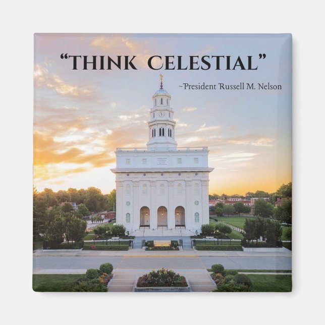 Íman Pense no ímã celestial (Frente)