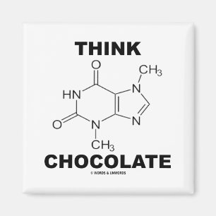 Íman Pense o chocolate (a química da molécula do