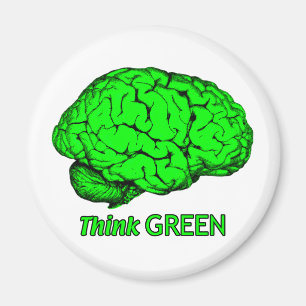 Íman Pense verde