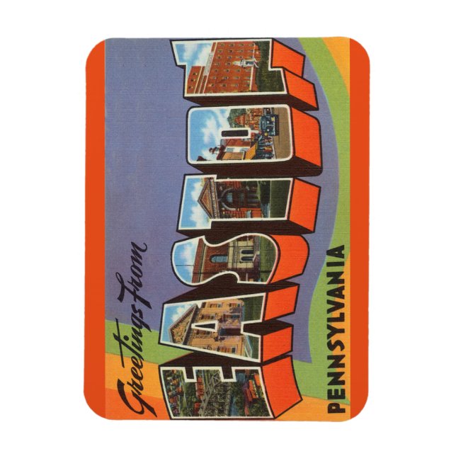 Íman Pensilvânia, Easton Magnet (Vertical)