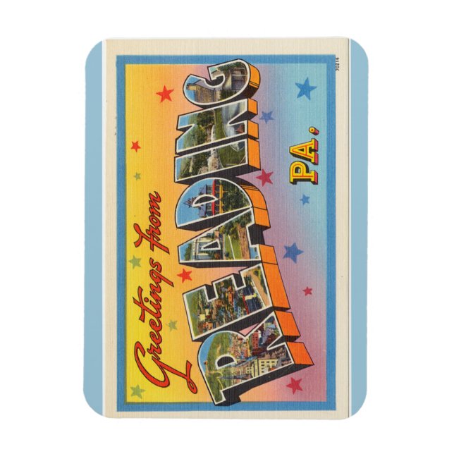 Íman Pensilvânia, Lendo Magnet (Vertical)