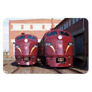 Íman Pensilvânia Railroad E-8a,s (JTFS) 5809 e 5711