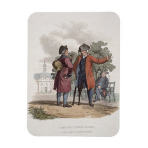 Íman Pensionista de Chelsea, cavalaria e infantaria,