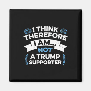 Íman Penso, Portanto Não Sou um Apoiador de Trump