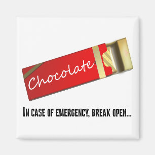 Íman Penso que isto é uma emergência de chocolate