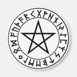 Íman Pentacle do Rune do ímã