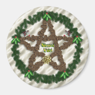 Íman Pentáculo do Yule