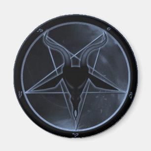 Íman Pentagram azul