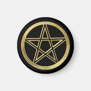 Íman pentagrama de Ouro