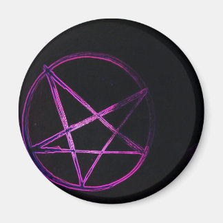 Íman pentagrama roxo de yaei
