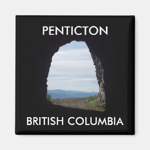 Íman PENTICTON, imã de geladeira do COLUMBIA BRITÂNIC
