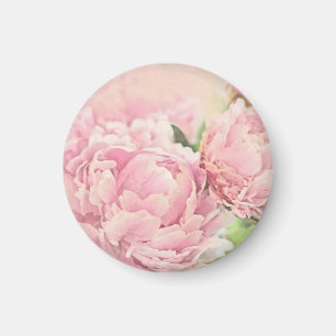 Íman Peônias cor-de-rosa
