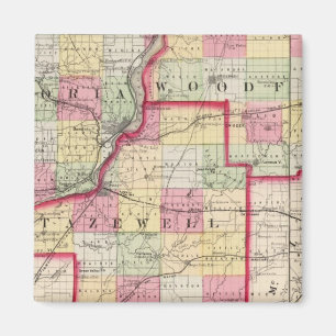 Íman Peoria, Woodford, condados Tazewell