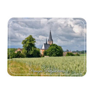 Íman Pepingen cidade na Bélgica, campo