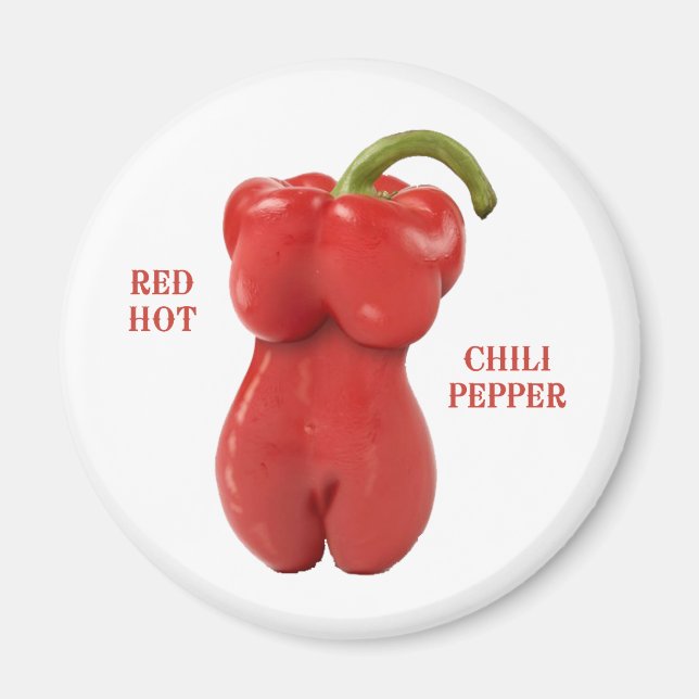 Íman Pepper Red Hot Chili (Frente)