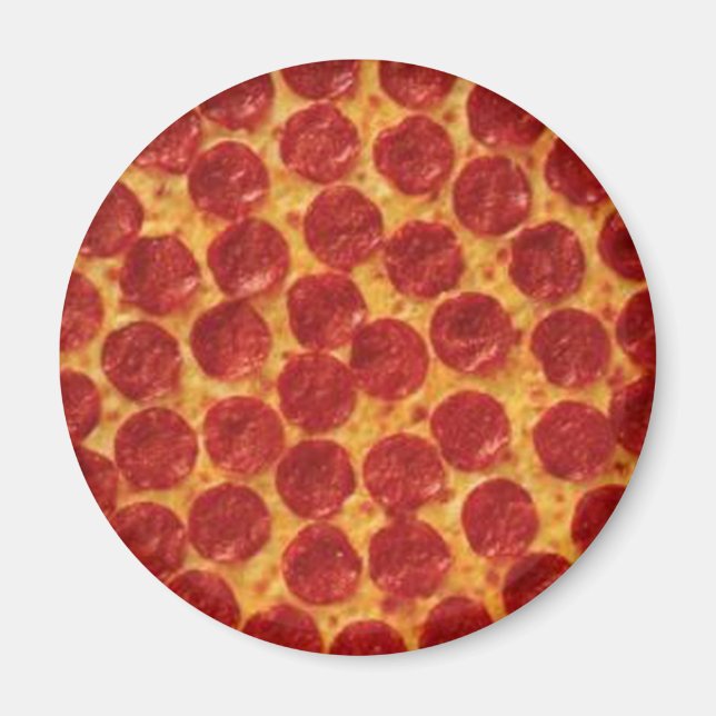 Íman Pepperoni Pizza (Frente)