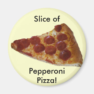 Íman Pepperoni Pizza Magnet