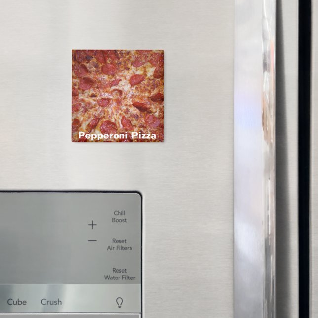 Íman Pepperoni Pizza Magnet (In Situ (Fridge))