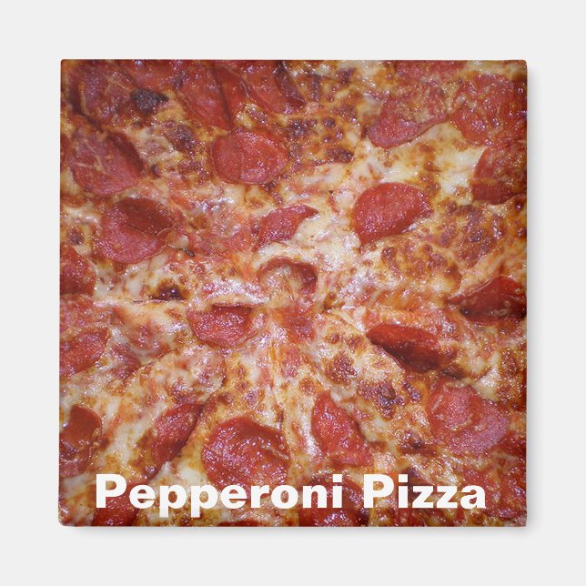 Íman Pepperoni Pizza Magnet (Frente)