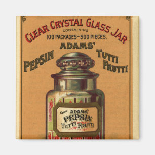 Íman Pepsin Tutti Frutti Gum- 1897
