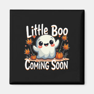Íman Pequena Boo Engraçada E Bonita Gravidez De Hallowe