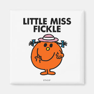 Íman Pequena Miss Fickle Letra negra