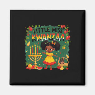 Íman Pequena Miss Kwanzaa Roupa Para Crianças Meninas N