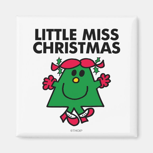 Íman Pequena Miss Natal Sorria (Frente)