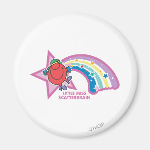 Íman Pequena Miss Scatterbrain Arco-íris e Estrelas