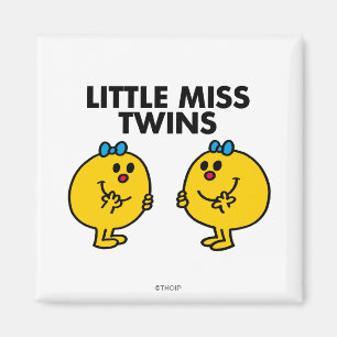 Íman Pequena Miss Twins Duas Diversão Muito Divertida
