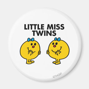 Íman Pequena Miss Twins Duas Diversão Muito Divertida