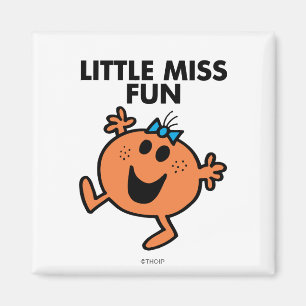 Íman Pequena Senhorita Divertida Agitando Joyly