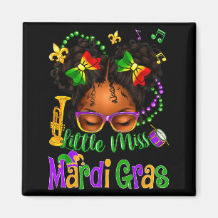 Íman Pequena Senhorita Mardi Gras Arco Meninas Crianças