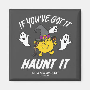 Íman Pequena Senhorita Sunshine Haunt It Halloween